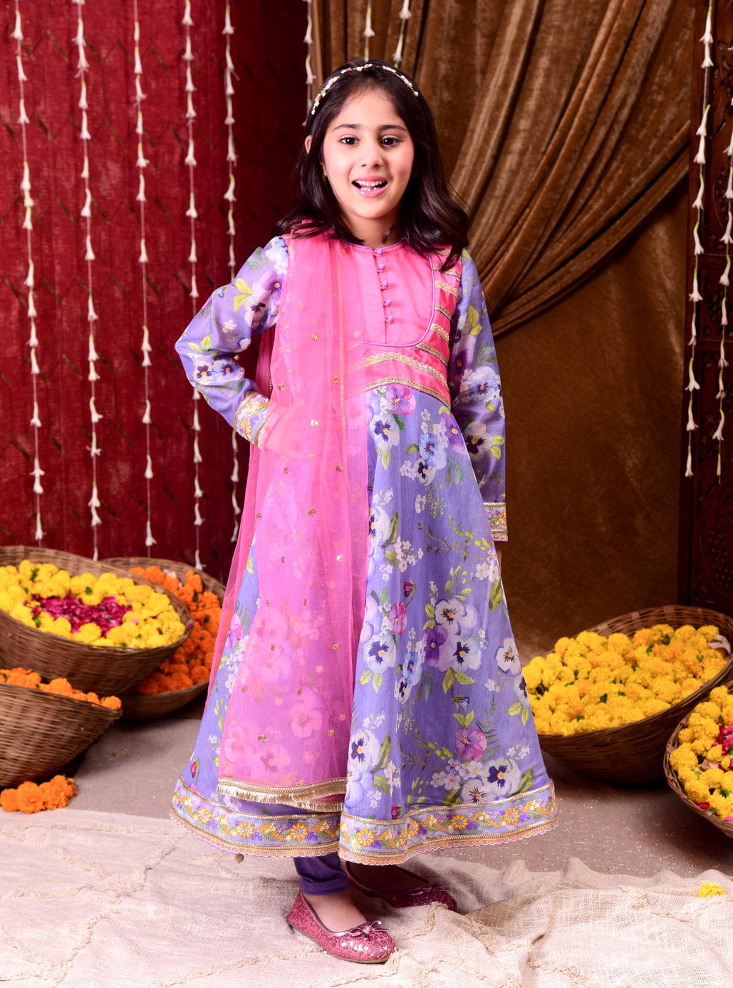 Bloomberry Anarkali Set