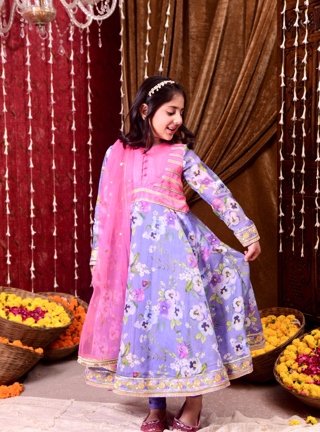 Bloomberry Anarkali Set