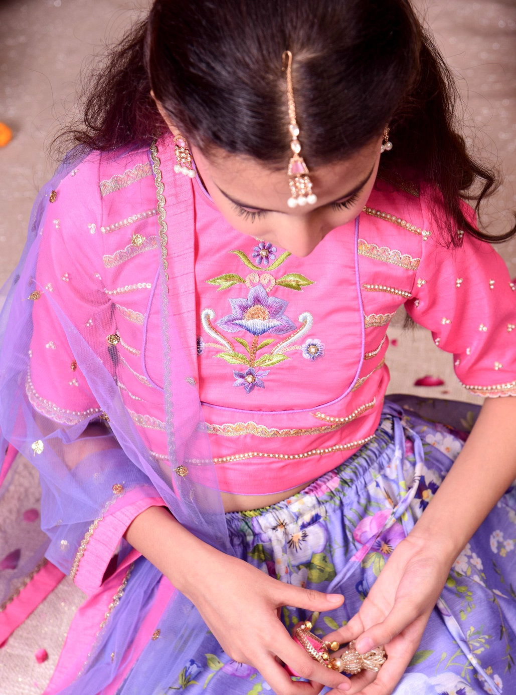 Rosette Royale Lehenga Set