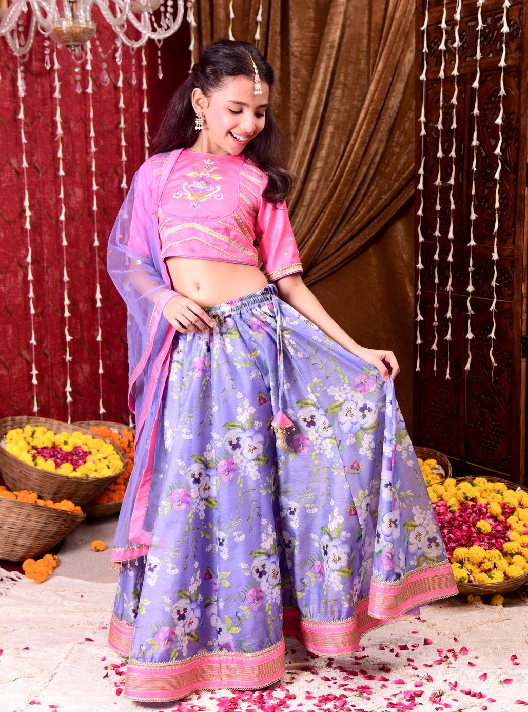 Rosette Royale Lehenga Set