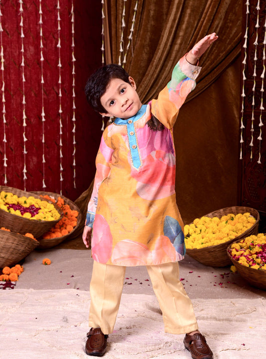Splash of Joy Kurta Set