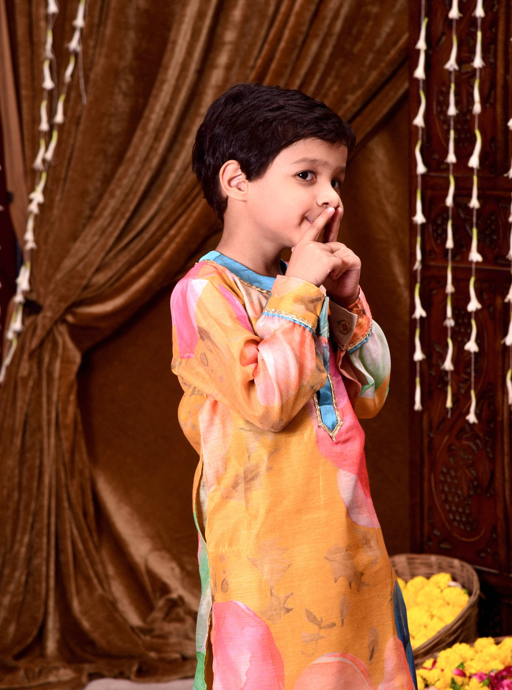 Splash of Joy Kurta Set