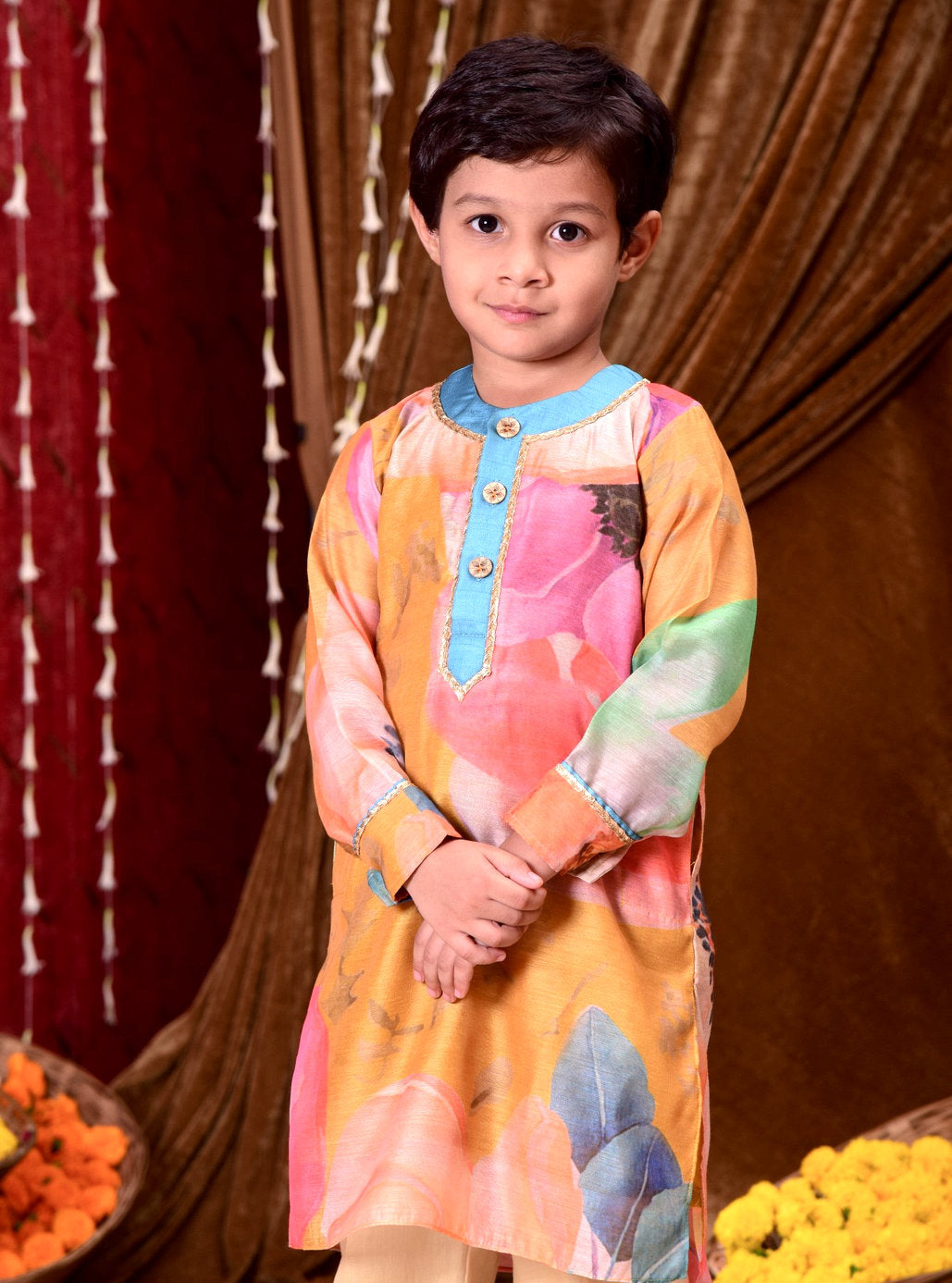 Splash of Joy Kurta Set