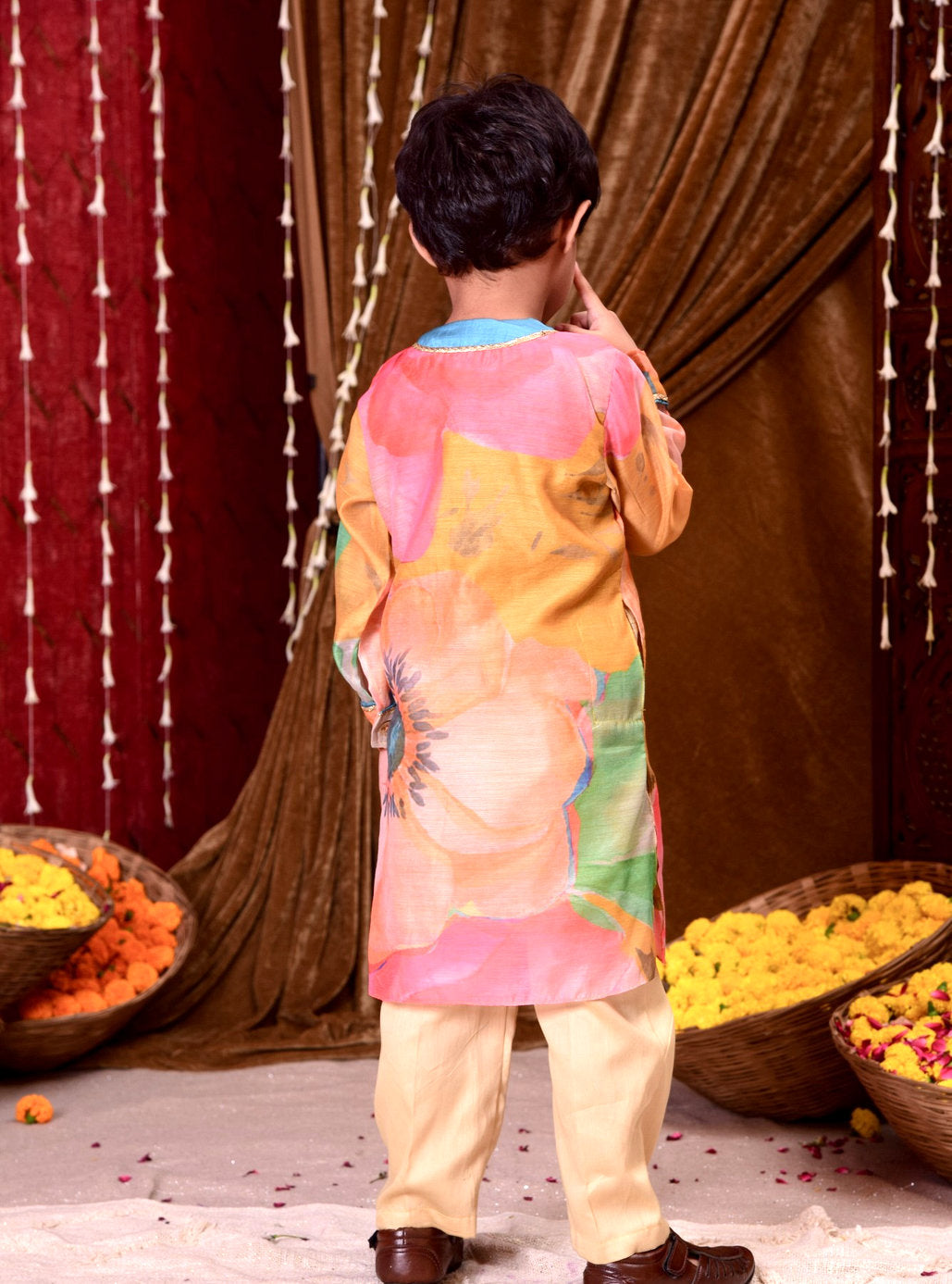Splash of Joy Kurta Set