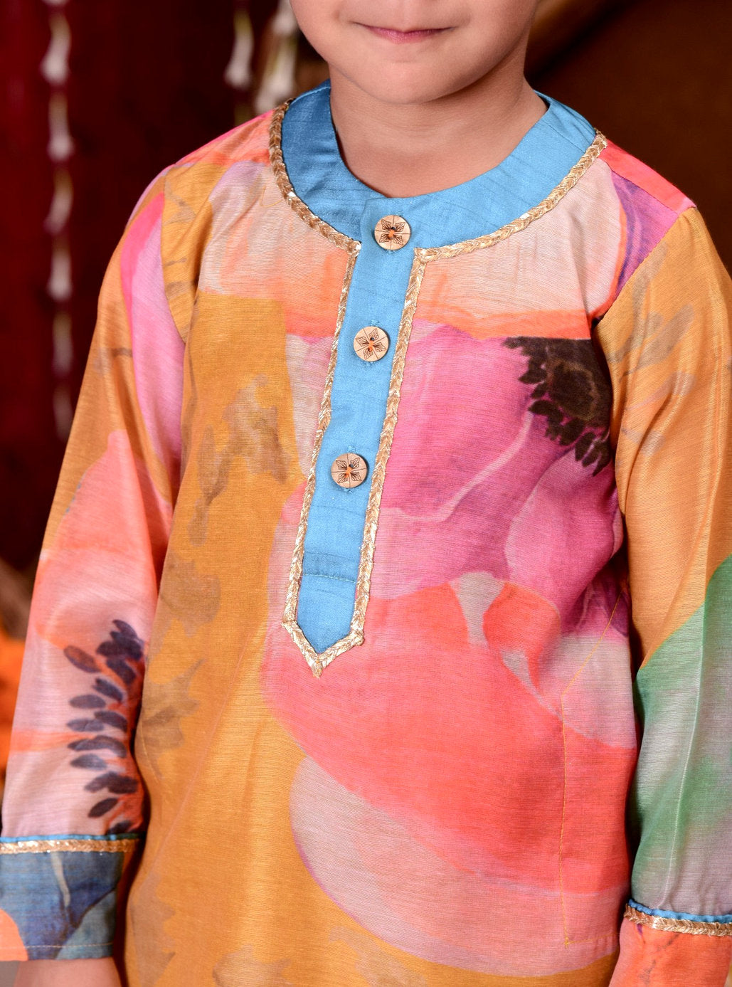 Splash of Joy Kurta Set