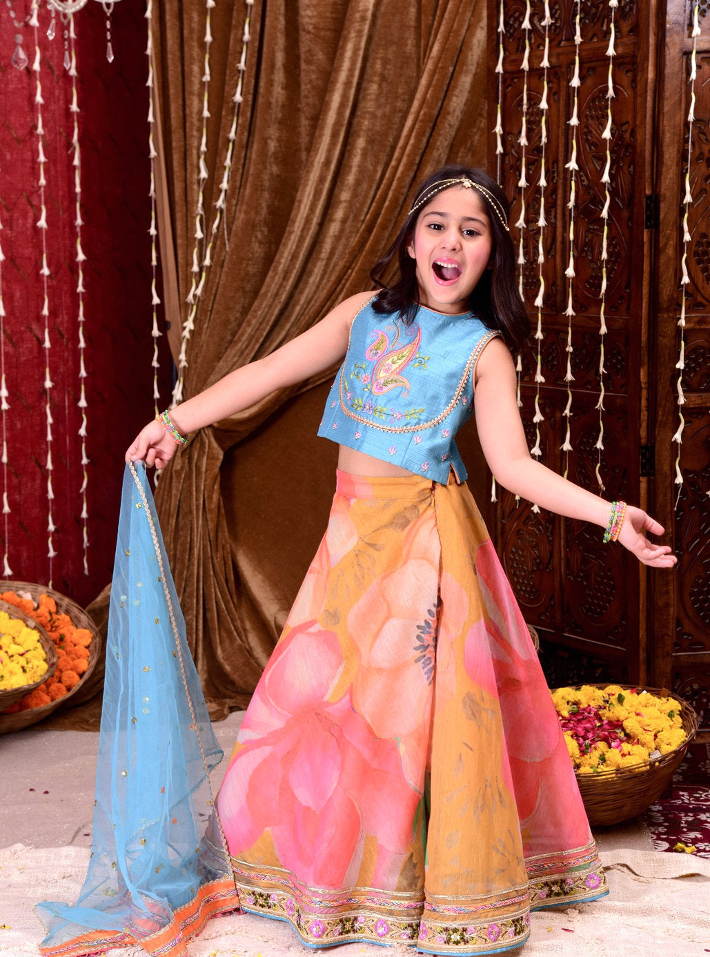 Colour Pop Princess Lehenga Set