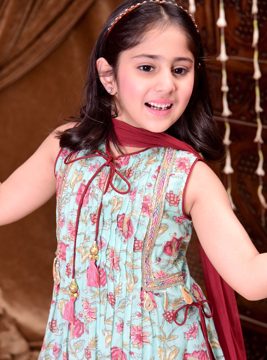Floral Fiesta Sharara Set