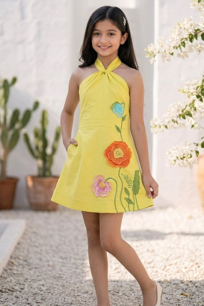 Poppy Halter Dress