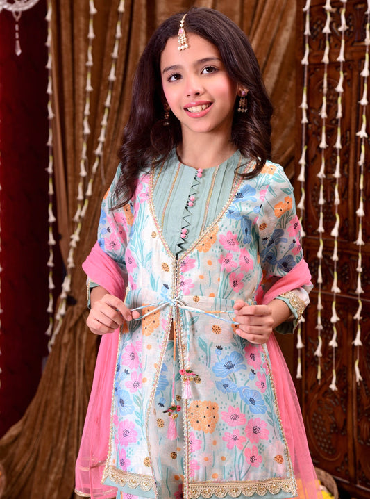 Blossom Breeze Sharara Set