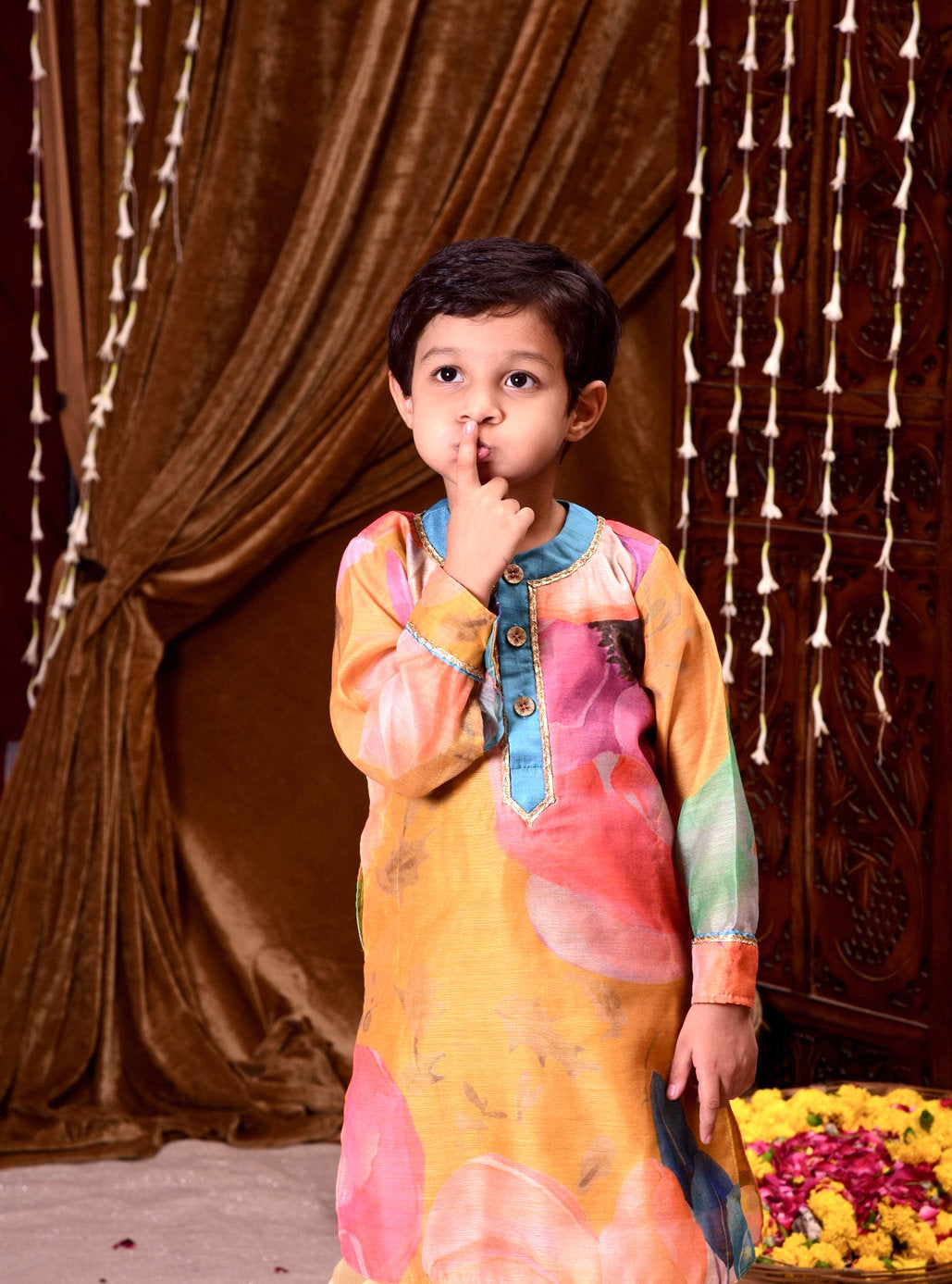 Splash of Joy Kurta Set