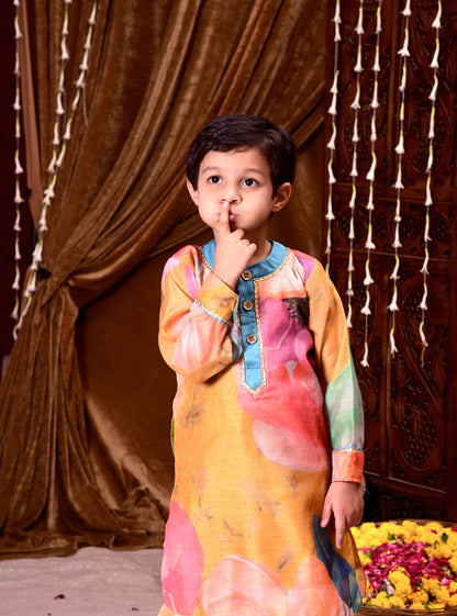 Splash of Joy Kurta Set