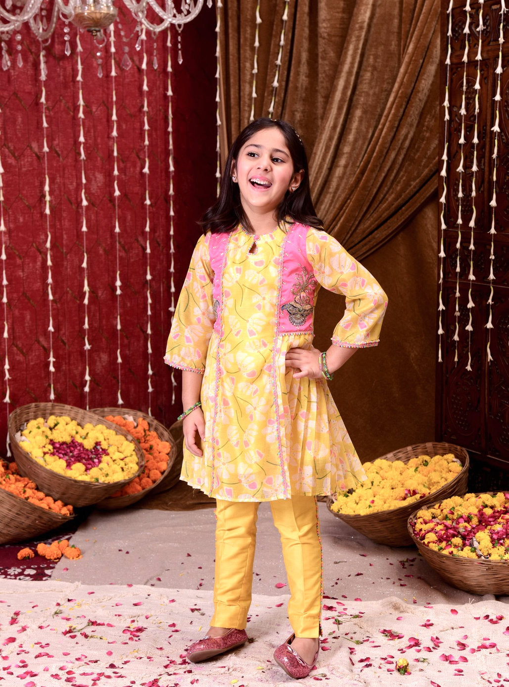 Sunshine Spark Kurti Set