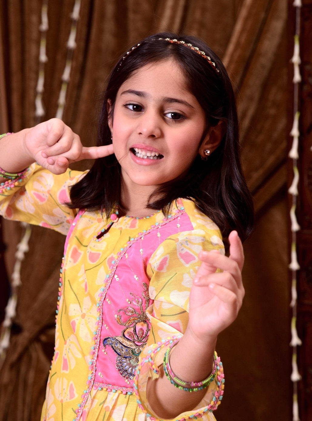 Sunshine Spark Kurti Set