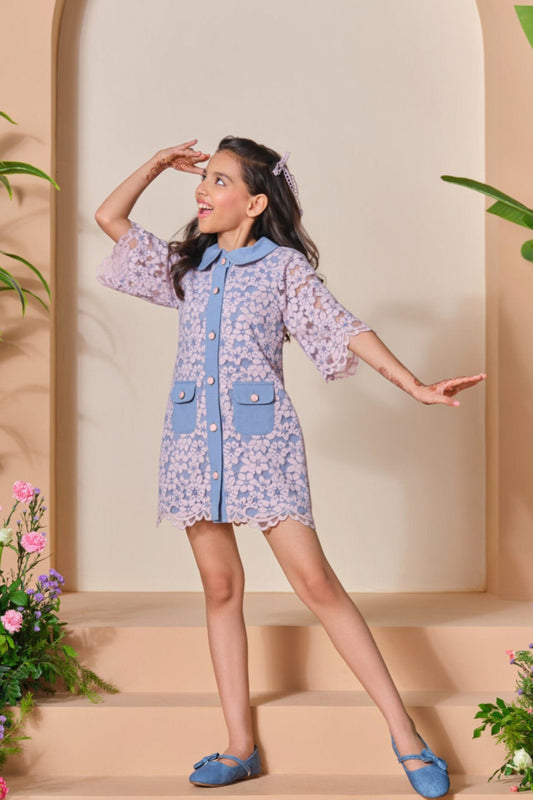 Garden Bloom Trench Dress
