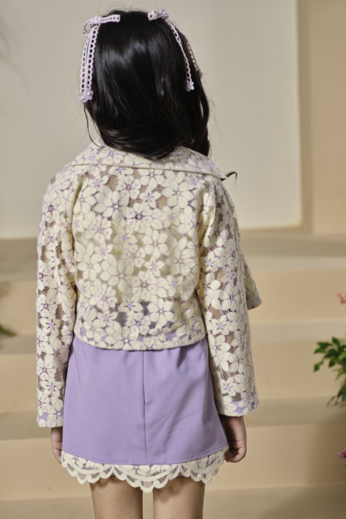 Lavender Lace Charm Co-Ord Set