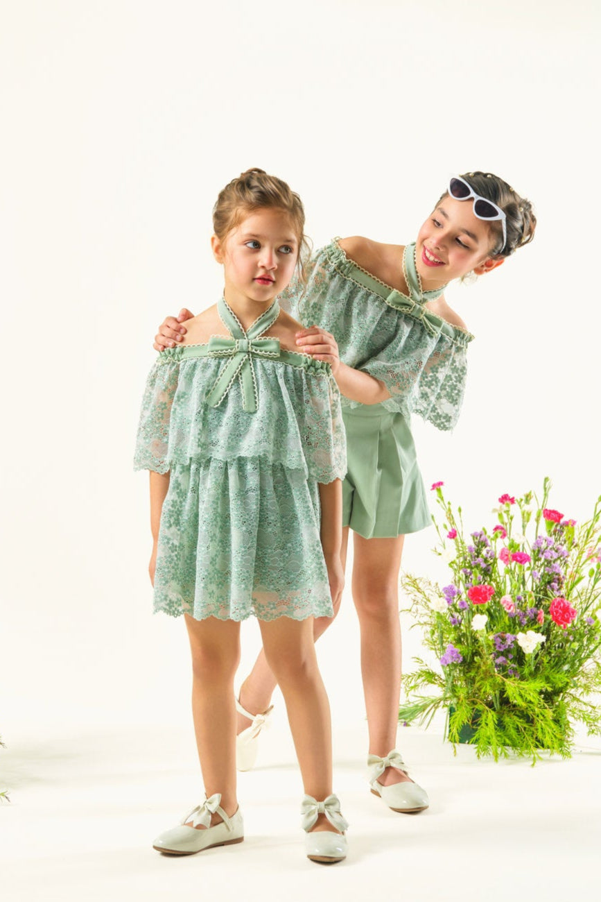 Tiered‑Lace Twirl Dream