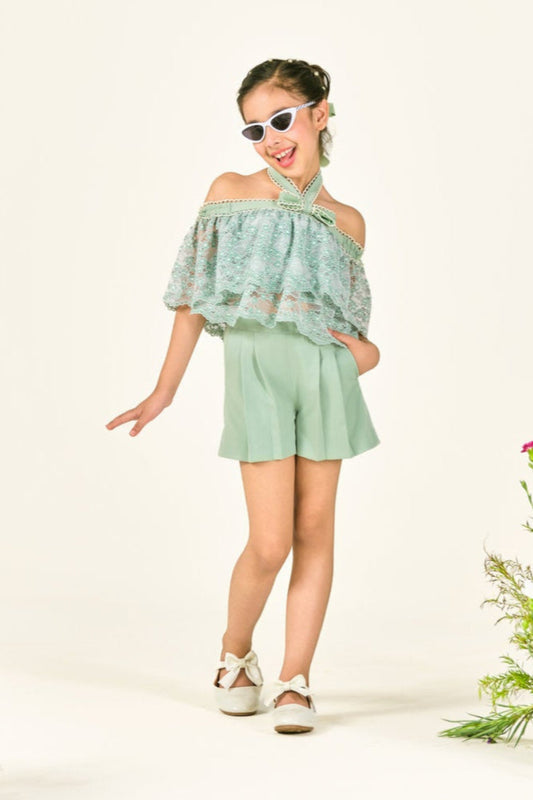 Off‑Shoulder Bow Playset - Purple