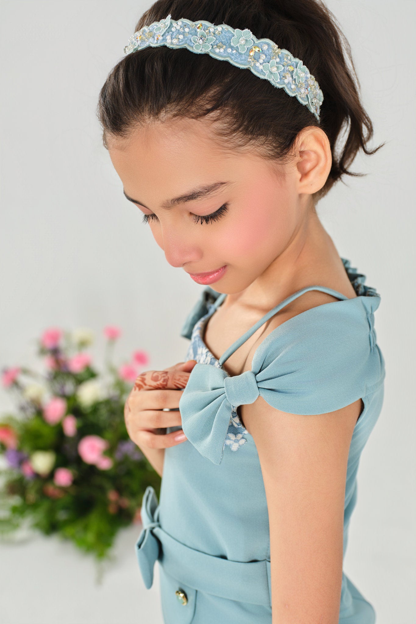 Petal Flutter A‑Line