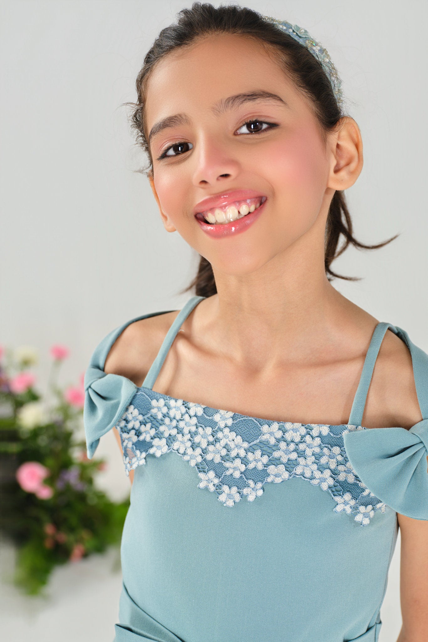 Petal Flutter A‑Line