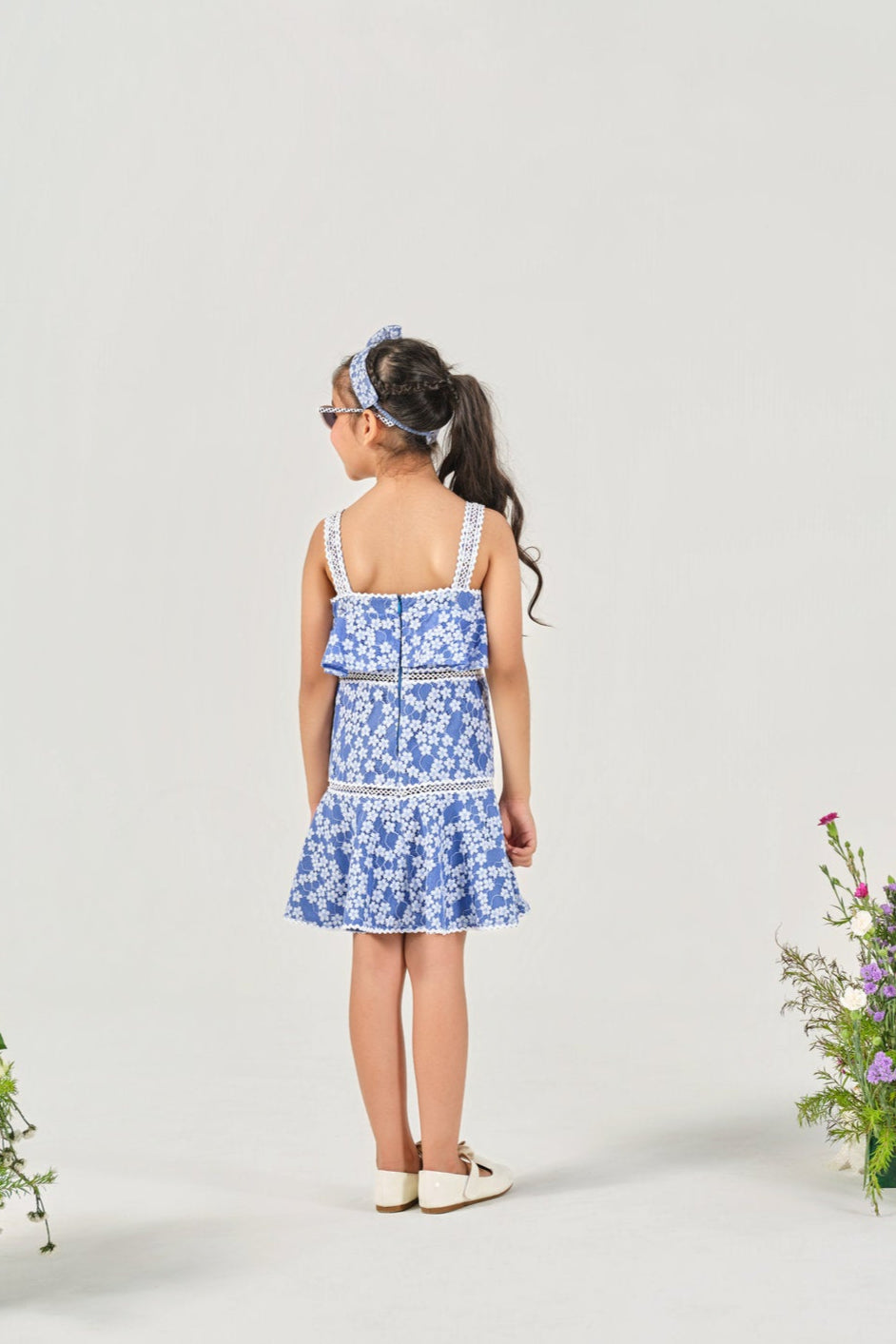 Bluebell Lace Sundress
